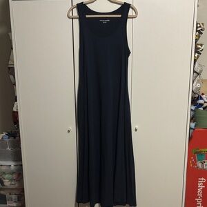 Soft Surroundings Navy Maxi Dress